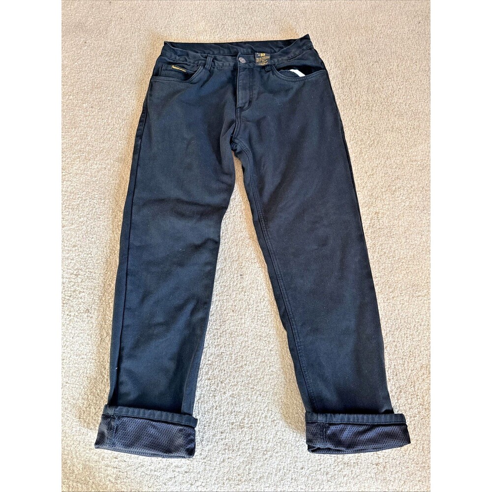 Scorpion Covert Black Denim Jeans Rider Moto | Men's 32 32WX30L